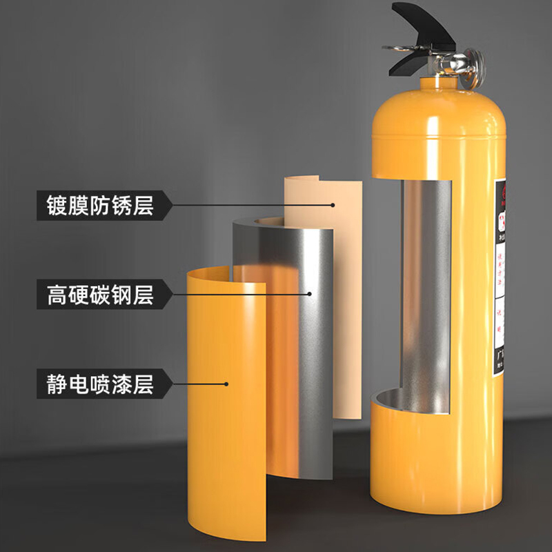 珺崴消防(JUN WEI XIAO FANG)浙安广消 手提式D类金属灭火器 7kg