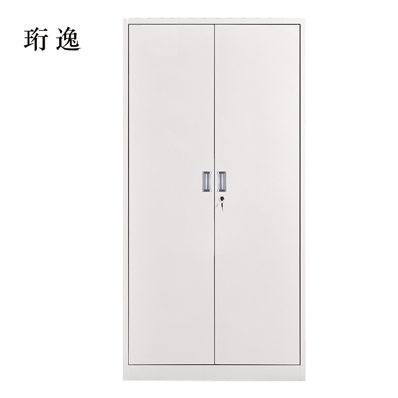 珩逸钢制资料柜档案柜财务凭证柜带锁储物柜铁皮柜书柜铁开门文件柜