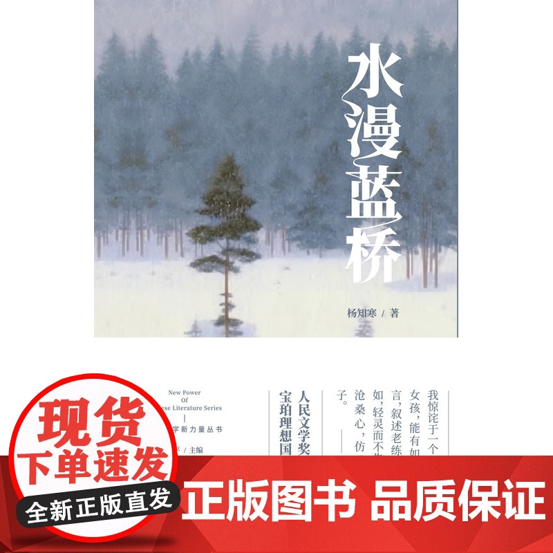 水漫蓝桥 杨知寒著 人民文学奖得主 小说书籍 正版高清大图