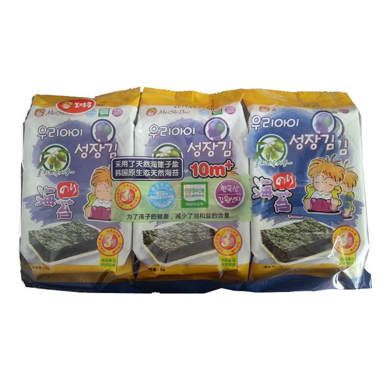 美时多DHA成长海苔15g*3