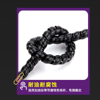 美瑞欧 螺旋保护软管 内径16mm 黑色 3米/根(单位:根)