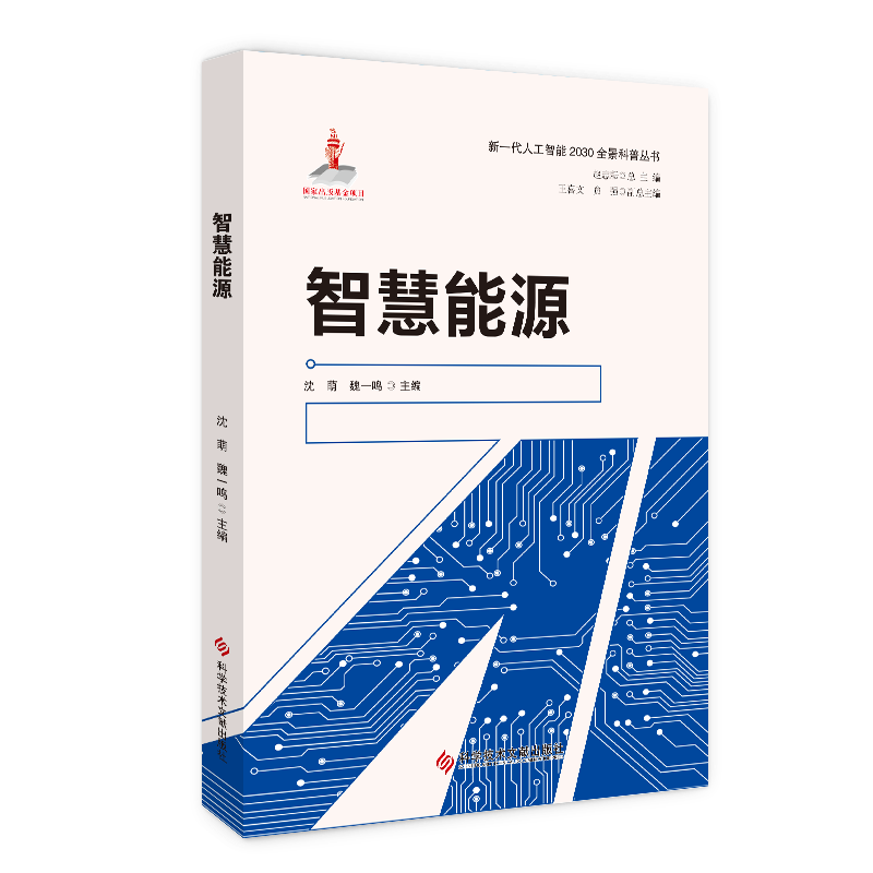 [醉染正版]智慧能源 新一代人工智能2030 全景科普丛书 沈萌 魏一鸣 智能技术应用能源书籍 科学技术文献出版社高清大图