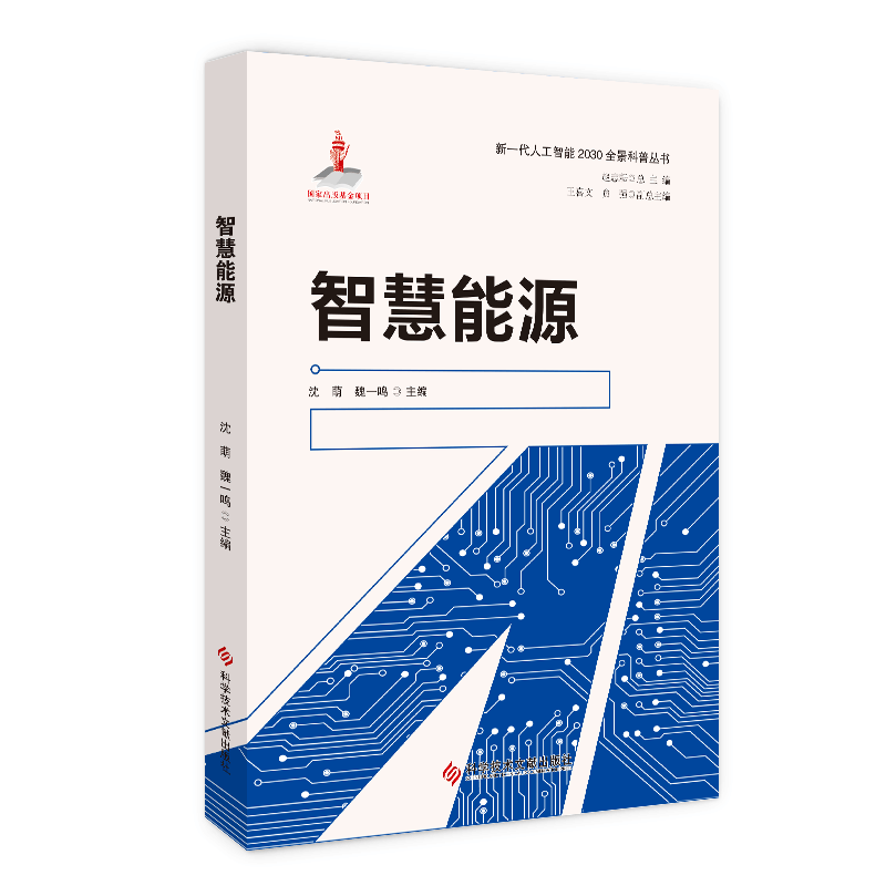 [醉染正版]智慧能源 新一代人工智能2030 全景科普丛书 沈萌 魏一鸣 智能技术应用能源书籍 科学技术文献出版社图片
