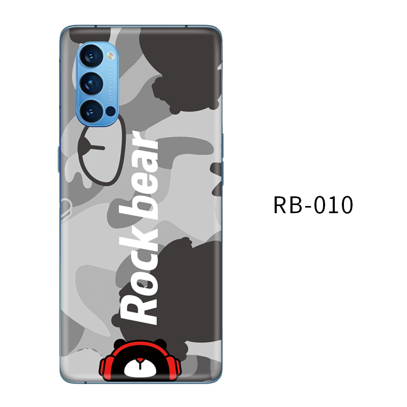 rock space 晶彩rock bear 背膜 5片装 S码 RB-012