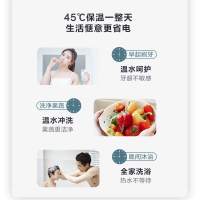 美的储水式电热水器家用卫生间洗澡安全速热节能一级能效安全防护家电摩卡金WB5系列 60升F60-15WB5(Y)
