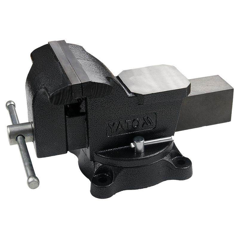 易尔拓(YATO) 台钳平口钳台虎钳小型重型工作台桌钳夹具龙门钳夹床虎钳台 15KGx150mm YT-6503高清大图