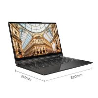 联想(Lenovo)YOGA Pro 14c 2021款 14英寸全面屏超轻薄笔记本电脑(i7-1185G7 16G 1TB 4K超高清触控屏)黑色皮革版