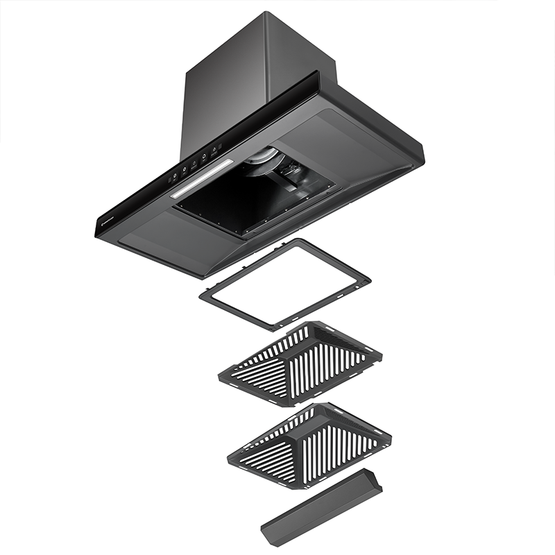 艾美特油烟机AY230T顶吸大吸油烟机厨房家用油烟不过脸高清大图