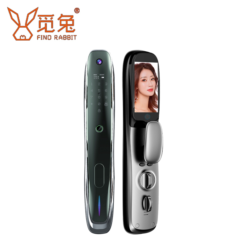 觅兔智能锁 迈凯伦-视频款 指纹锁 智能锁全自动盗门电子锁