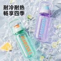 JEKO&JEKO 运动水杯健身男女吸管水壶tritan吨桶吨随手大肚太空杯子