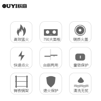 欧意（OUYI）嵌入式燃气灶具Q7AE
