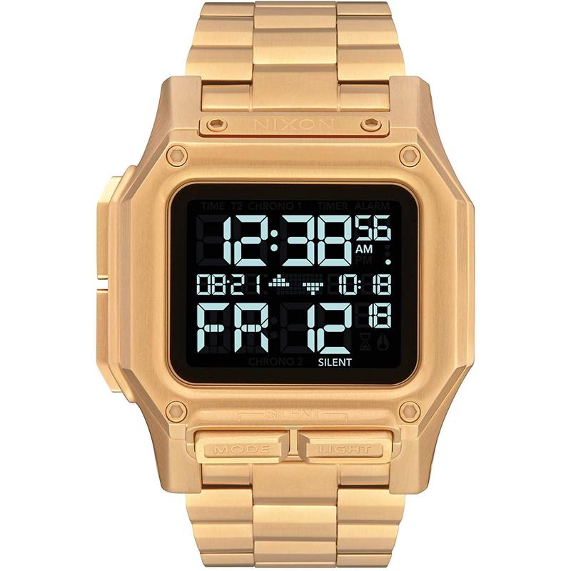 Nixon正品男海外购A126800100时尚舒适尼克松手表带微调卡扣的双高清大图