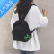 封后简约纯色小号双肩包女森系大学生上课轻便小书包小容量妈咪包背包书包学生