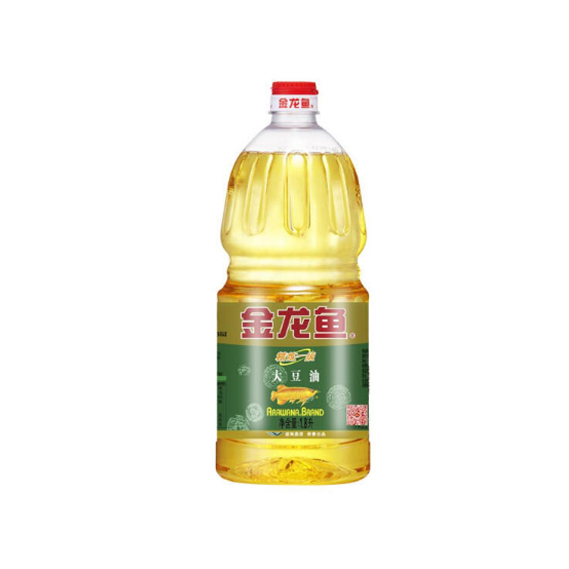 金龙鱼 食用油 精炼一级 大豆油 GB1535 1.8L 单桶价格