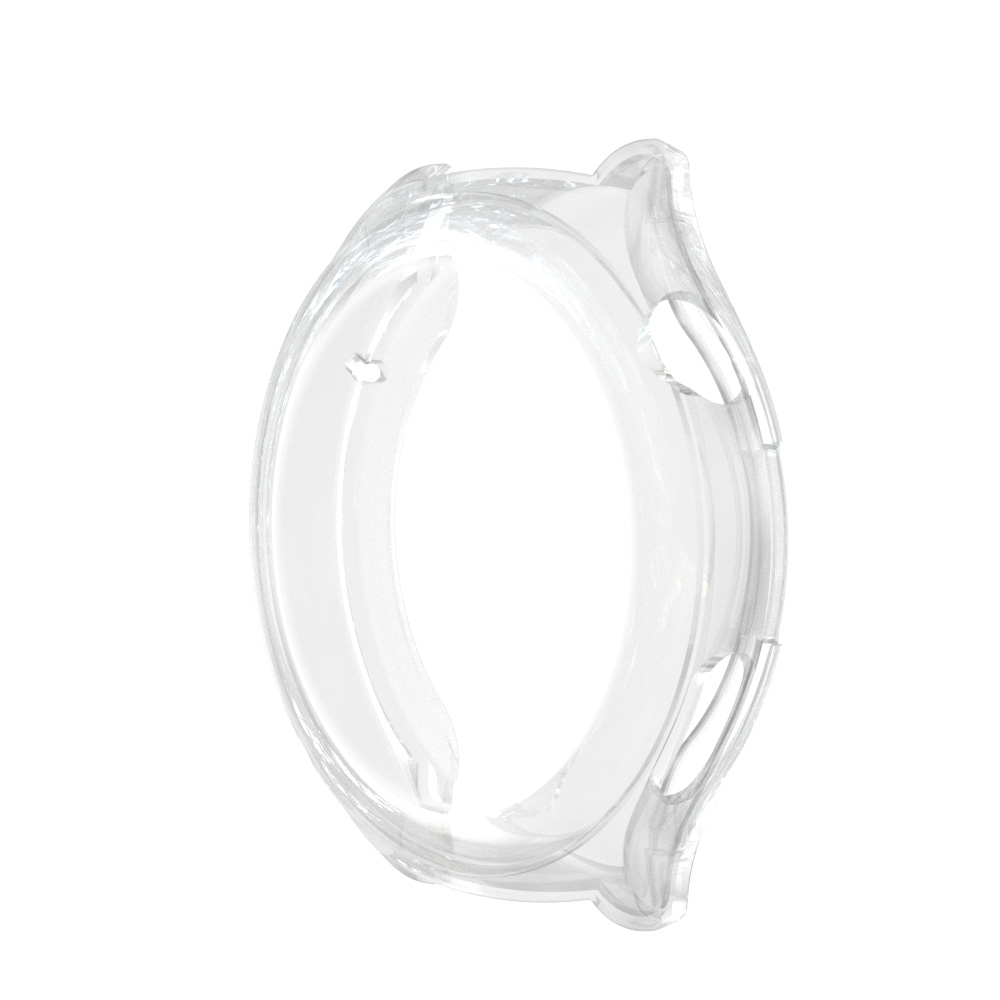 适用华为watch4pro保护壳watch5智能运动手表壳膜一体全包屏幕高清电镀软壳watchGT4保护套防摔刮3264 【透明】防摔耐磨★裸机手感 适用：华为watch4Pro