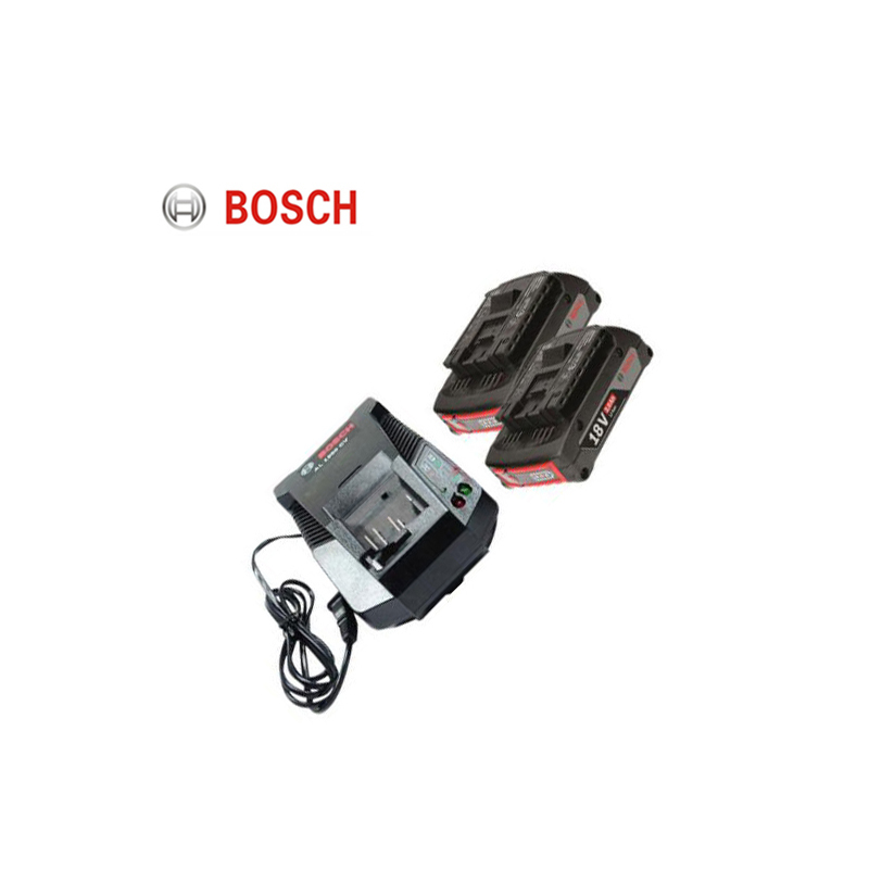 博世(Bosch) 锂电移动电源套件 2电1充套装18V 2.0Ah 货期5-10天