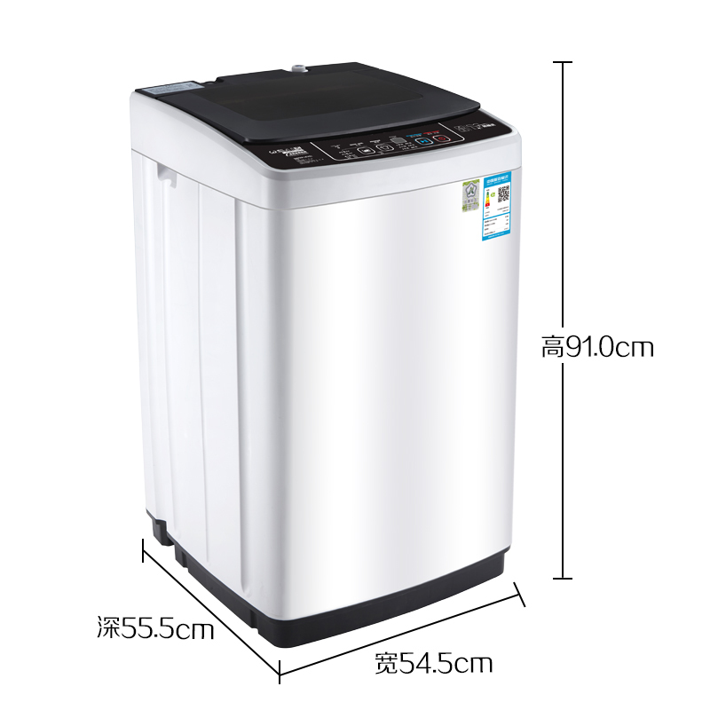 威力（WEILI）XQB65-6529 6.5公斤全自动波轮洗衣机 抗菌波轮 智能模糊 中途添衣 贴心童锁 灰色