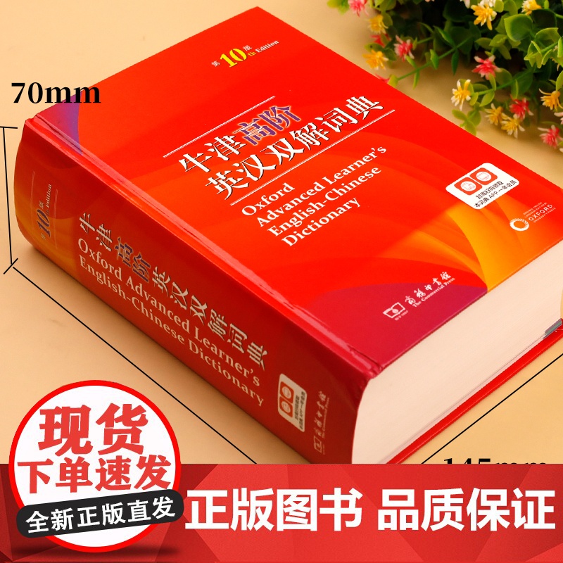 2024正版牛津高阶英汉双解词典第10版 新华牛津英语词典商务印书馆第9版十版初中生高中生高阶英语字典英汉汉英大词典工高清大图