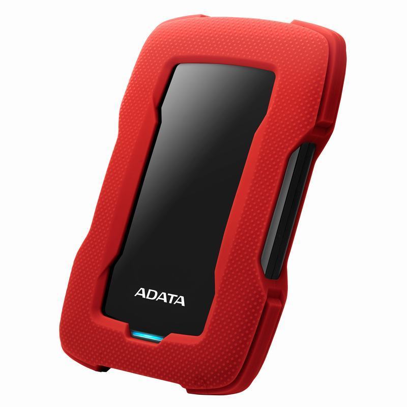 威刚(ADATA)移动硬盘 HD330 1TB USB3.0 2.5英寸 可加密 兼容Mac 红色