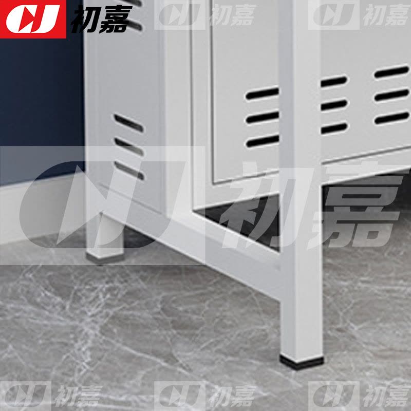 初嘉(CJ)钢架电脑桌培训桌机房电脑桌学习桌课桌 双人位B款图片