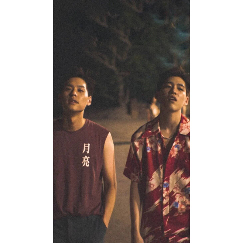 暖青汇以你的心诠释我的爱bkpp欧儿pp同款红扶桑花衬衫他泰式短袖上衣