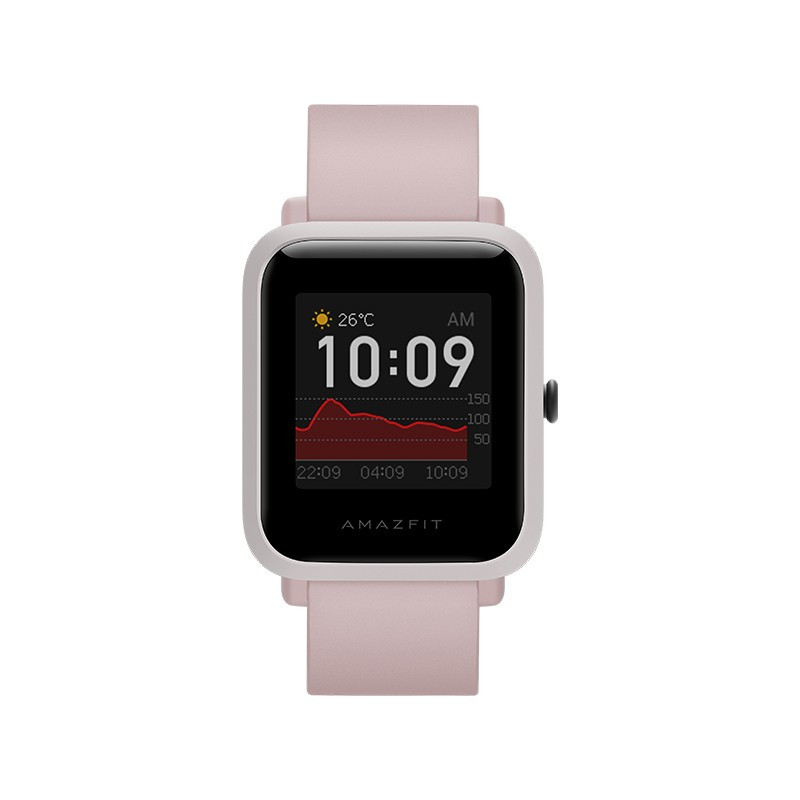 小米生态 Amazfit 米动智能手表 青春版1S 暖粉色