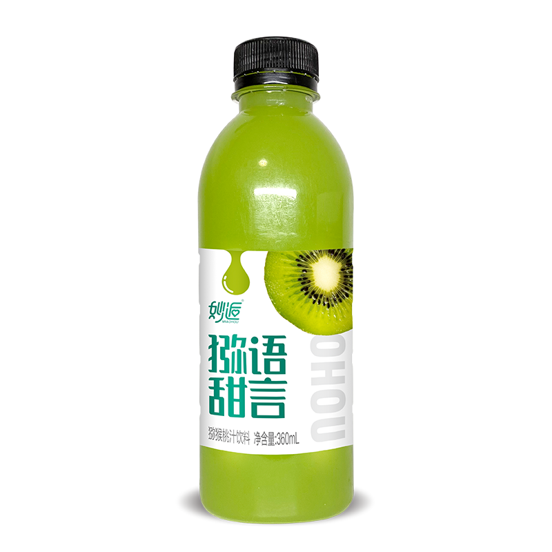妙逅 复合果汁饮料猕猴桃味(塑包)360ml×12瓶 件高清大图