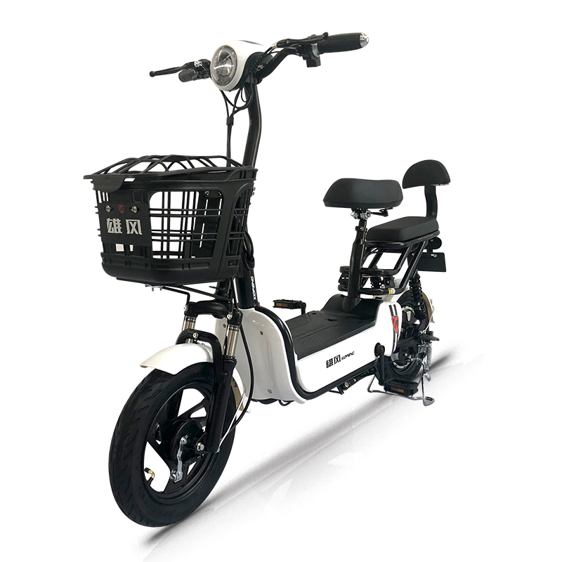 雄风(XFMCO)电动车 新国标小飞豆电动自行车 钻白/油光黑