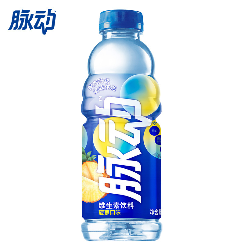 脉动(Mizone)菠萝口味运动饮料600ml *15瓶 整箱