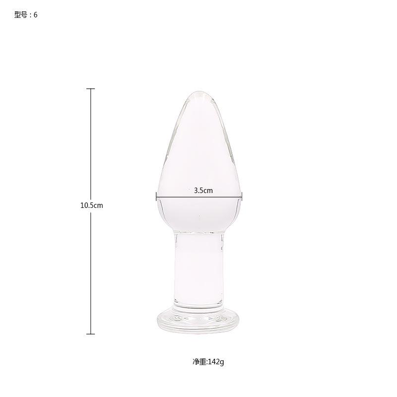 葫芦7款 水晶玻璃后庭肛塞性工具情趣用品激情自玩性玩具成人用品 6号一个高清大图