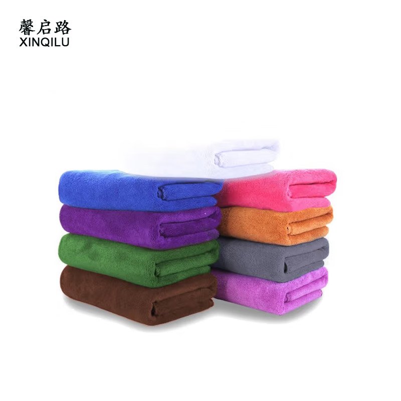 馨启路 超细纤维抹布 清洁抹布 颜色随机 30*60cm (1条)高清大图