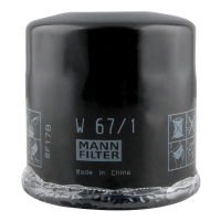 曼牌(MANNFILTER)机油滤清器W67/1天籁奇骏逍客轩逸骐达骊威颐达阳光启辰森林人力狮傲虎