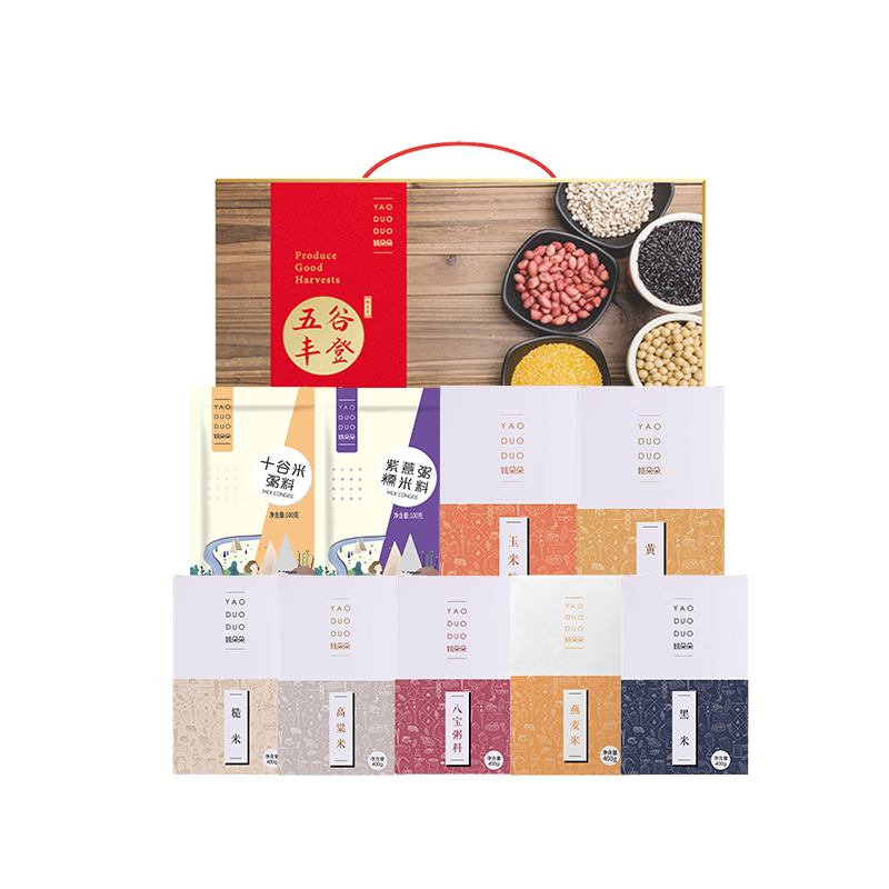 姚朵朵 五谷丰登礼盒 3000克 盒