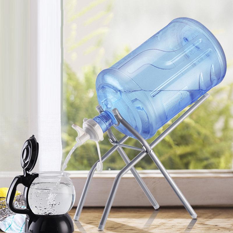 台式收纳架桶装水支架水桶抽水器手压式吸水器饮水机倒置架置物架