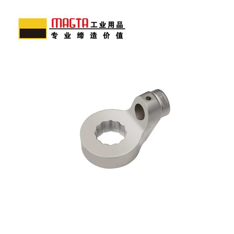玛吉塔工(MRO MAGTA)圆孔梅花插件 扭力扳手 扭矩扳手 力矩扳手 T28897 18mm Φ16高清大图