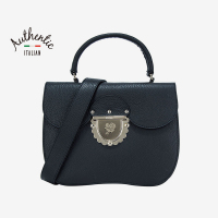 FURLA/芙拉女士DUCALE系列牛皮时尚手提单肩包948085黑色