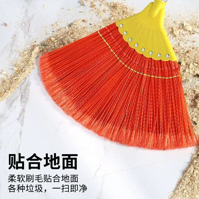 扫把家用新款扫帚扫地波纹丝耐用牢固老家农村学校环卫高清大图