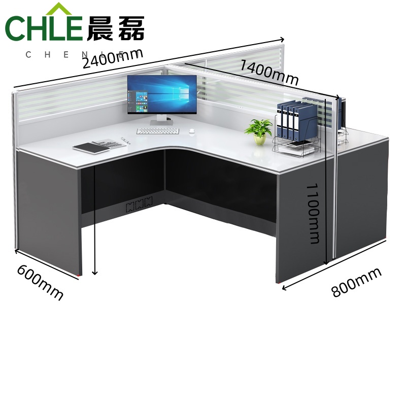 晨磊 屏风卡座 T型2人位 张高清大图