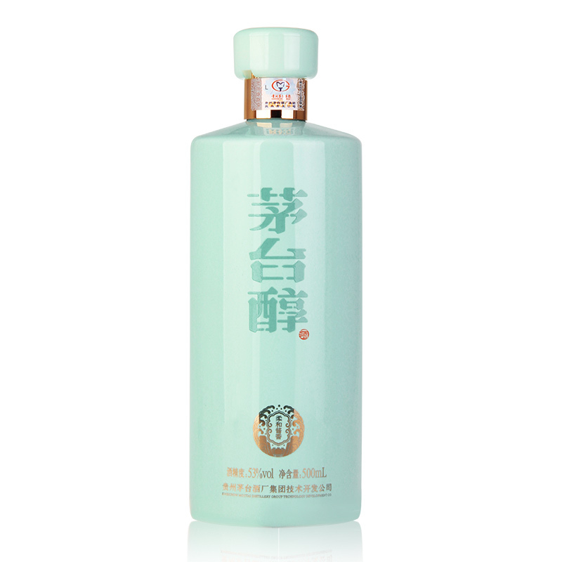 [酒厂直供]茅台醇53度500mL柔和酱香型白酒 茅台醇 天青 单瓶装