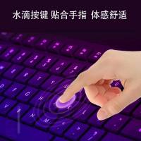 爱国者(AIGO)MK500无线键鼠套装轻薄便携 游戏办公台式电脑笔记本通用键盘鼠标 安静舒适 白色