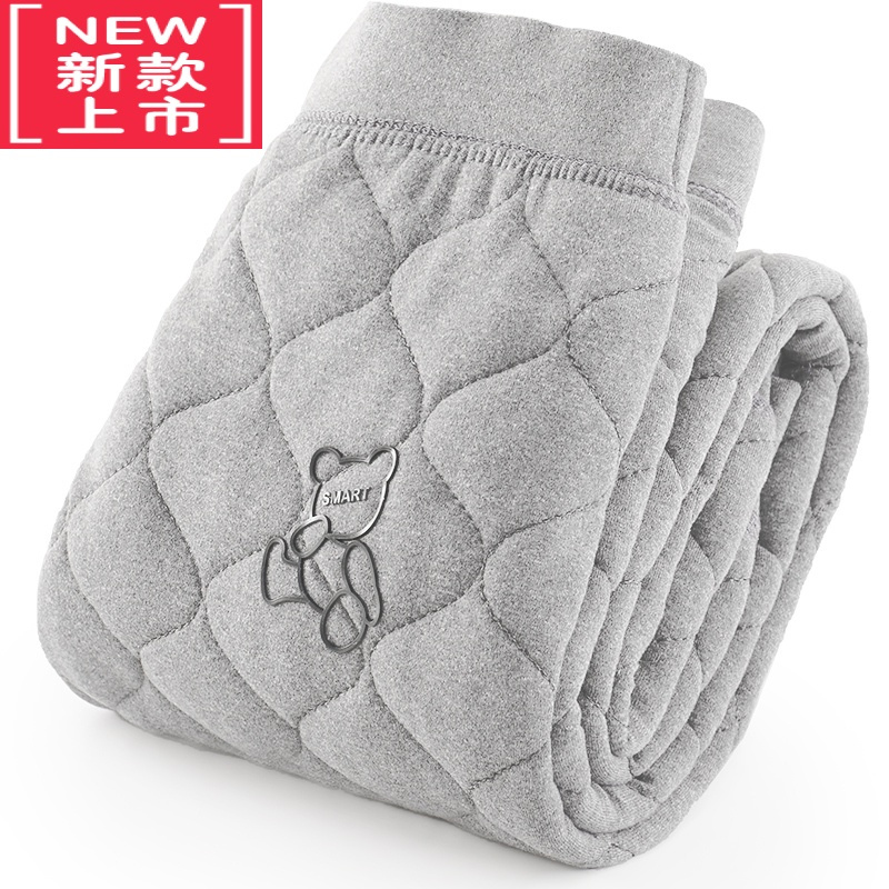 可莉允儿童保暖裤女童加绒裤子男童加厚打底裤大童宝宝棉裤内穿夹棉秋裤