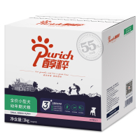 Purich醇粹狗粮 小型犬奶糕及幼犬粮3kg 幼年期(45日-12月)狗干粮 泰迪博美等