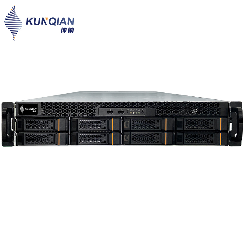 坤前服务器飞腾S2500处理器4*16G DDR4 2*240G SSD 4*4TB国产CPU芯片2U机架式服务器