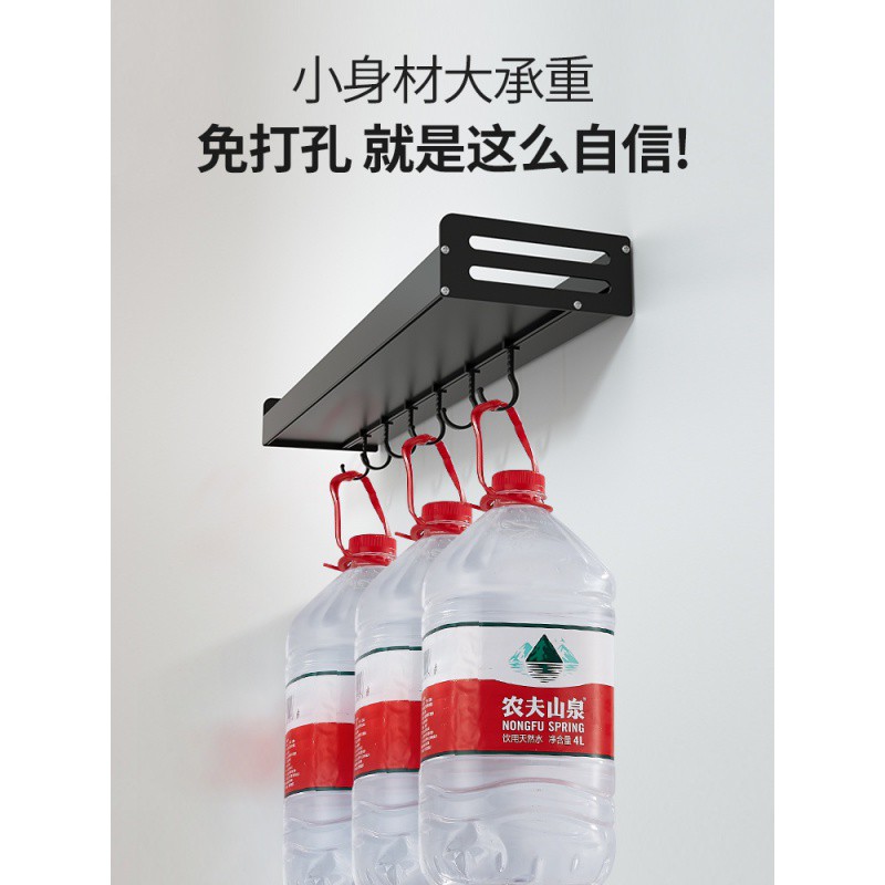 厨房置物架壁挂免打孔调料架用品家用大全刀架多功能收纳架子收纳层架 三维工匠高清大图