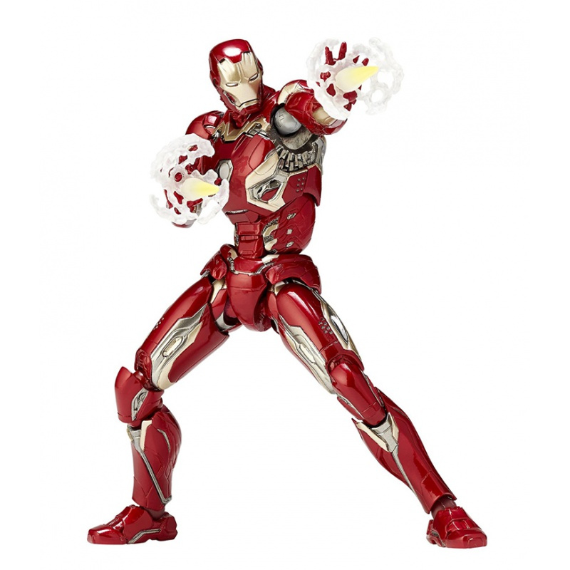 海洋堂山口式致命守护者死侍金刚狼毒液蝙蝠侠手办模型山口式万磁王高