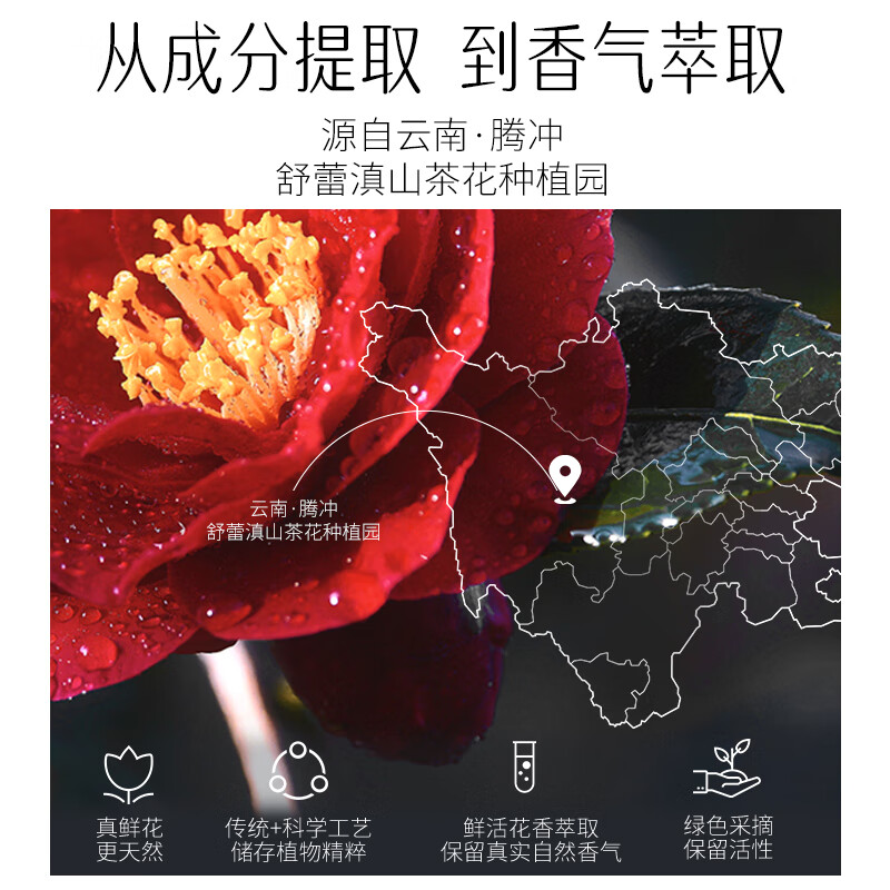 舒蕾(SLEK)山茶花洗沐礼盒-500g+500ml高清大图