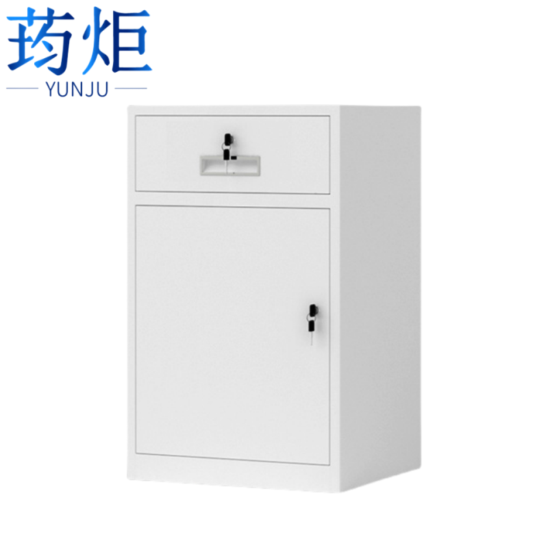 荺炬办公矮柜一斗一门个高清大图