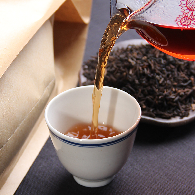 老同志 五级普洱茶熟茶散茶 1000g袋装