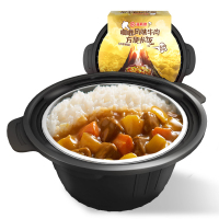 海底捞 红烧风味牛肉方便米饭320g+咖喱风味牛肉方便米饭320g
