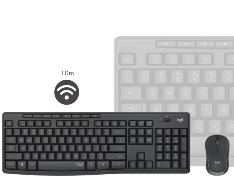 罗技(Logitech)MK295 无线 键鼠套装高清大图
